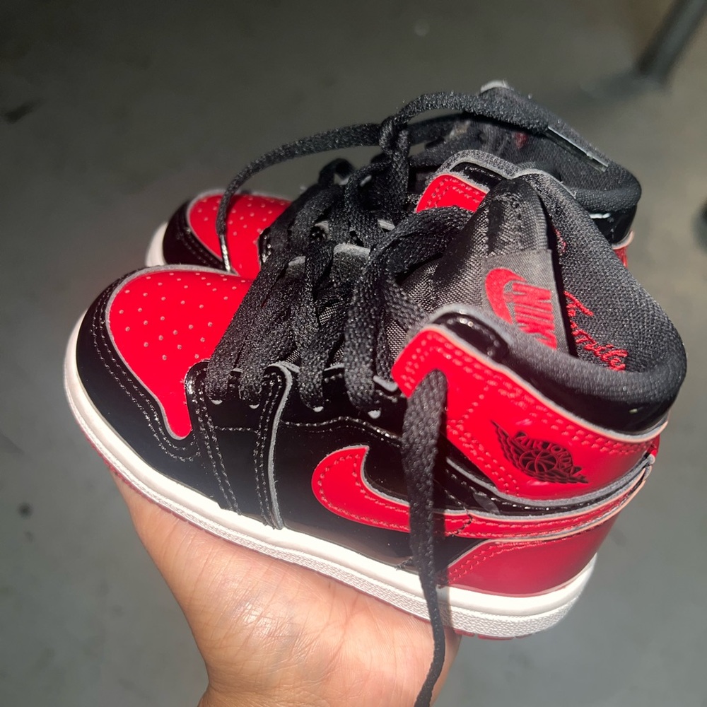 Kids Red and Black Sneakers